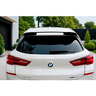 Lip spoiler (1234 Upgrade, černý) BMW X2 F39 2018–2023 fotografie 1