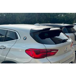 Lip spoiler (1234 Upgrade, černý) BMW X2 F39 2018–2023 fotografie 2