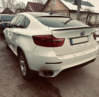 BMW X6 E71 2008–2014 Lip spoiler (1234 Upgrade, černý) fotografie 2