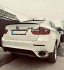 BMW X6 E71 2008–2014 Lip spoiler (1234 Upgrade, černý) fotografie 1