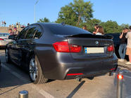 BMW řada 3 F30/F31 2012–2019 Spoiler LIP V1 (1234 Upgrade, černý) fotografie 1