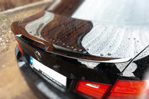 BMW řada 5 F10/F11 2010–2016 Spoiler LIP V1 (1234 Upgrade, černý) fotografie 3