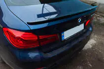BMW řada 5 G30/G31 2017–2023 Spoiler M-Performance V1 (1234 Upgrade, černý) fotografie 1