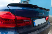 BMW řada 5 G30/G31 2017–2023 Spoiler M-Performance V1 (1234 Upgrade, černý) fotografie 5