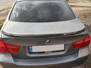 BMW řady 3 E90/E91 2005–2011 Spoiler HongHang V2 (ABS, černý lesk) fotografie 2
