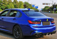 BMW řada 3 G20/G21 2018– Spoiler na zadní okno LIP (1234 Upgrade, černý) fotografie 2