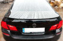 BMW řada 5 F10/F11 2010–2016 Spoiler LIP V2 (1234 Upgrade, černý) fotografie 3