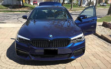 BMW řada 5 G30/G31 2017–2023 Ledvinky 1 Bar (2017-2020, černý lesk) fotografie 3