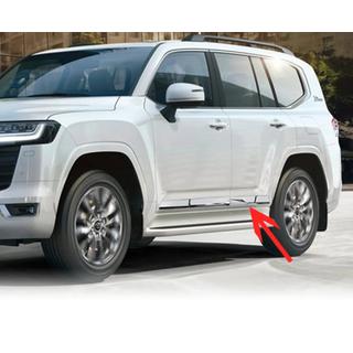 Chromové lišty na dveře (4 ks) Toyota Land Cruiser 300 2021– fotografie 3