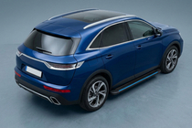 DS 7 Crossback 2017–2022 Boční nášlapy Maya Blue (2 ks, hliník) fotografie 1