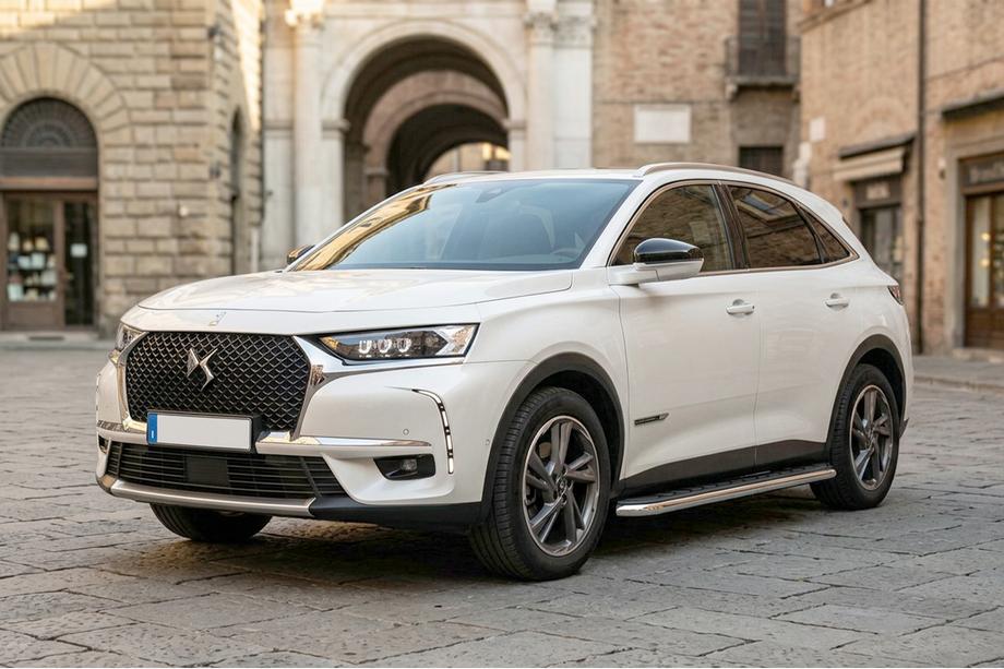 DS 7 Crossback 2017–2022 Boční prahy Maydos V1 (2 ks, hliník ↗ nerez) Image