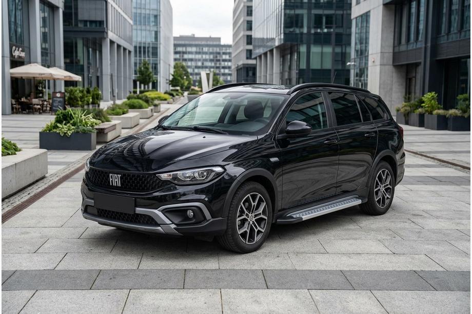 Fiat Tipo Cross 2021– Boční nášlapy Vision New Grey (2 ks, hliník) Image