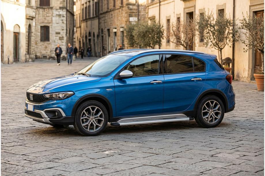 Fiat Tipo Cross 2021– Boční prahy Maya V2 (2 ks, hliník) Image