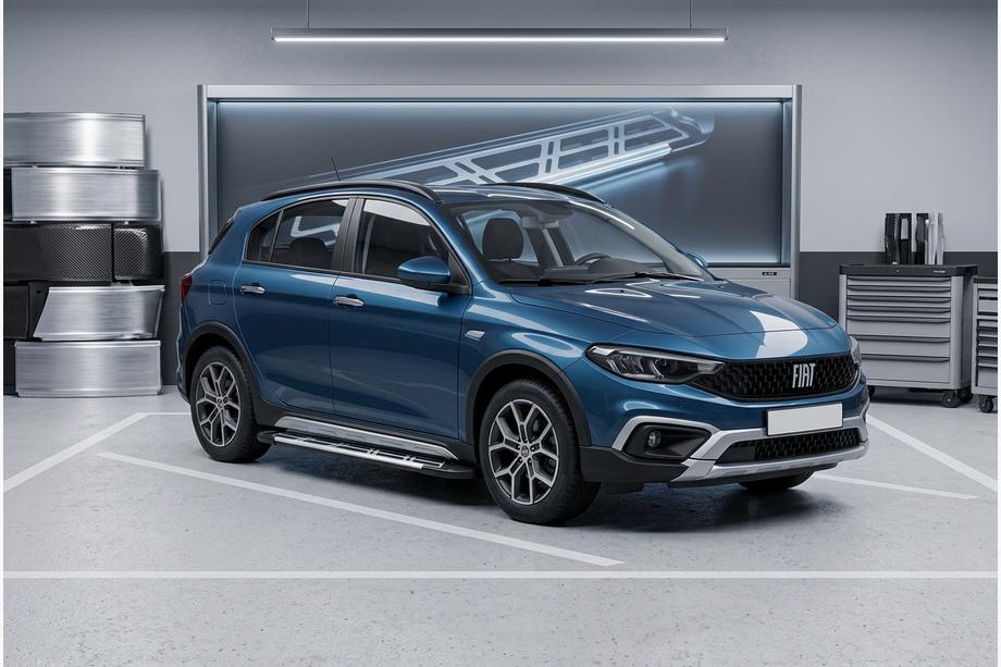 Fiat Tipo Cross 2021– Boční nášlapy Sunrise (2 ks, hliník) Image