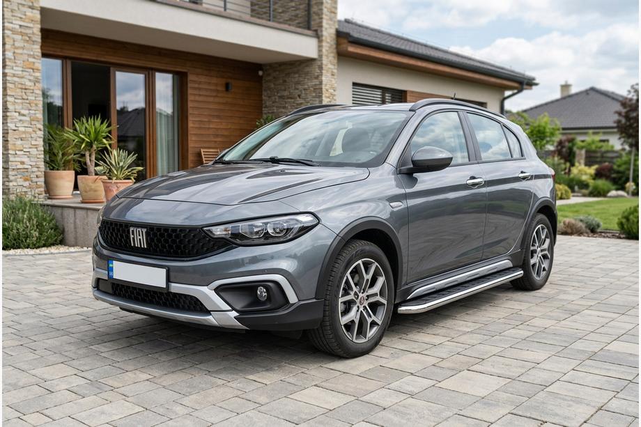 Fiat Tipo Cross 2021– Boční nášlapy Maydos V1 (2 ks, hliník) Image