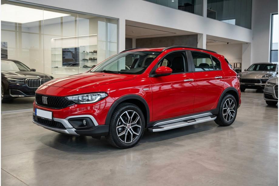 Fiat Tipo Cross 2021– Boční nášlapy Mevsim Grey (2 ks, hliník) Image