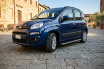 Fiat Panda 2011–2023 Boční nášlapy BlackLine (2 ks, hliník) fotografie 1