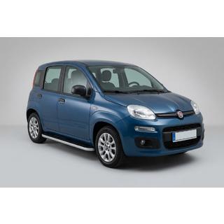 Boční nášlapy Tayga Grey (2 ks, hliník) Fiat Panda 2011–2023 fotografie 1