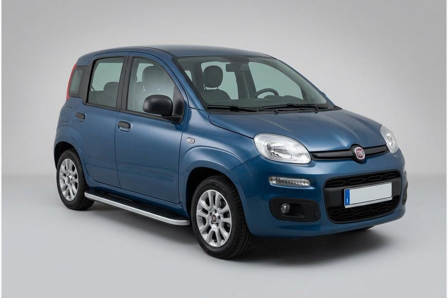 Fiat Panda 2011–2023 Boční nášlapy Tayga Grey (2 ks, hliník) Image