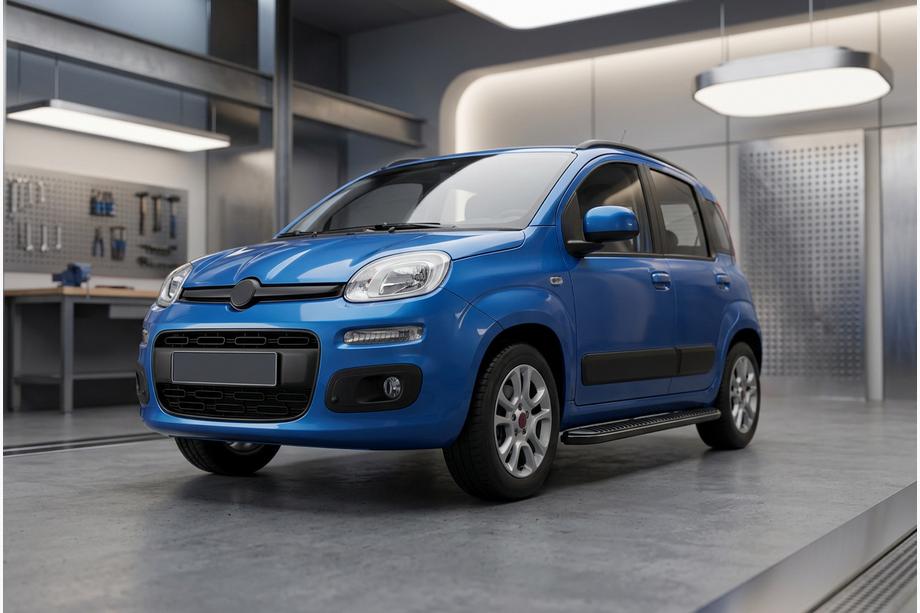 Fiat Panda 2011–2023 Boční nášlapy Tayga Black (2 ks, hliník) Image