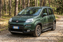 Fiat Panda 2011–2023 Boční nášlapy Bosphore Grey (2 ks, hliník) fotografie 1