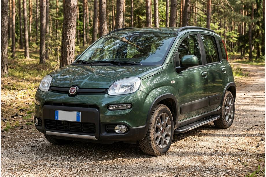 Fiat Panda 2011–2023 Boční nášlapy Bosphore Grey (2 ks, hliník) Image