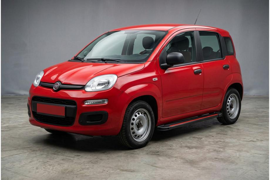 Fiat Panda 2011–2023 Boční prahy Maya Red (2 ks, hliník) Image