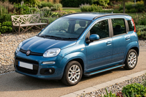Fiat Panda 2011–2023 Boční nášlapy Maya Blue (2 ks, hliník) fotografie 1