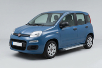 Fiat Panda 2011–2023 Boční nášlapy Vision New Grey (2 ks, hliník) fotografie 1
