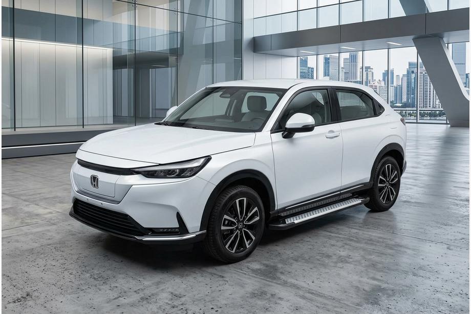 Honda HR-V 2021– Boční nášlapy Allmond Grey (2 ks, hliník) Image
