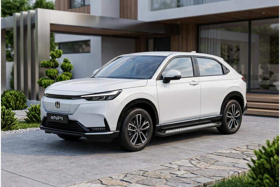 Honda HR-V 2021– Boční nášlapy Vision New Black (2 ks, hliník) Image