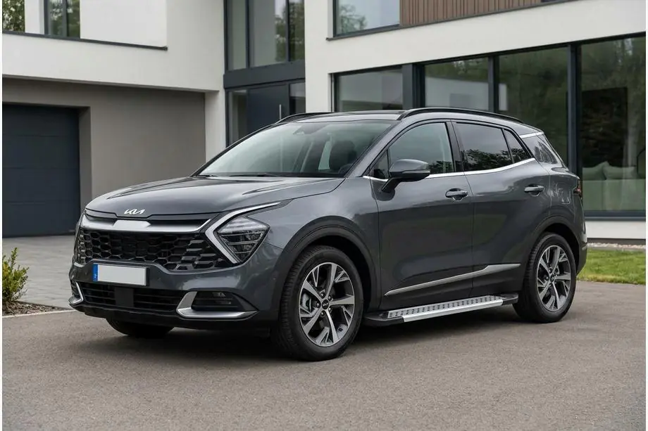 Kia Sportage 2021– Boční nášlapy Vision New Grey (2 ks, hliník) Image