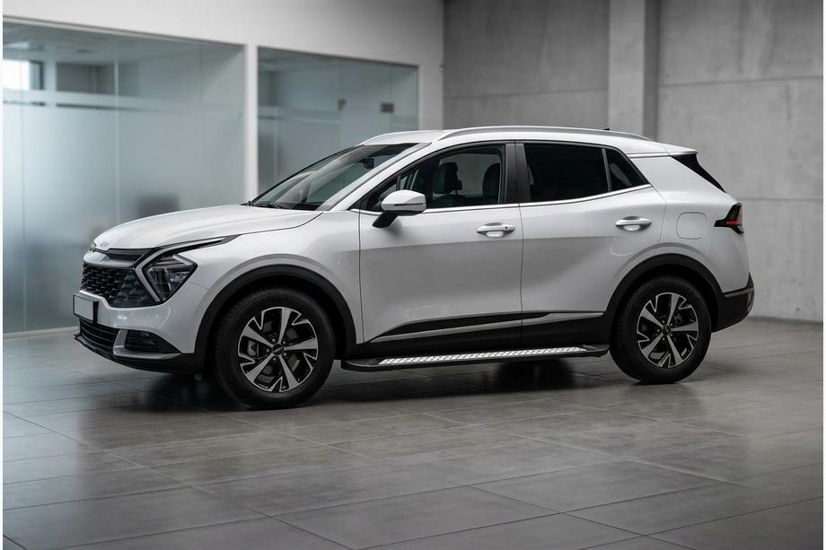 Kia Sportage 2021– Boční nášlapy Vision New Black (2 ks, hliník) Image