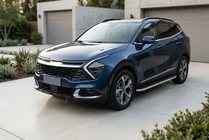 Kia Sportage 2021– Boční nášlapy Tayga Grey (2 ks, hliník) fotografie 1