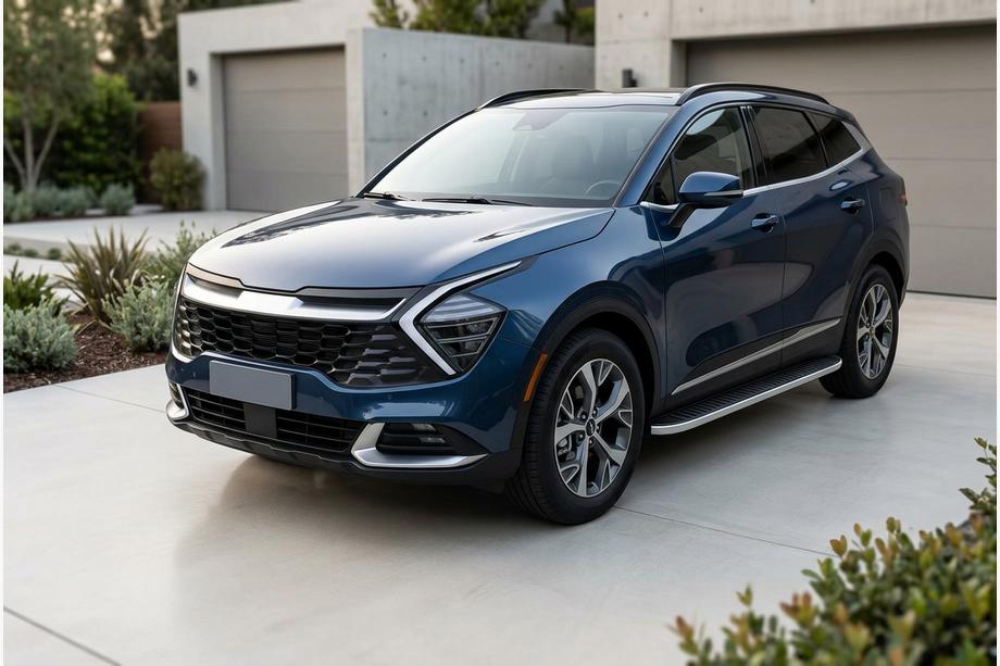 Kia Sportage 2021– Boční nášlapy Tayga Grey (2 ks, hliník) Image