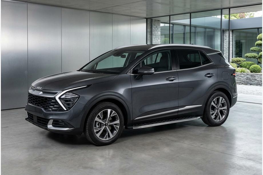 Kia Sportage 2021– Boční nášlapy BlackLine (2 ks, hliník) Image