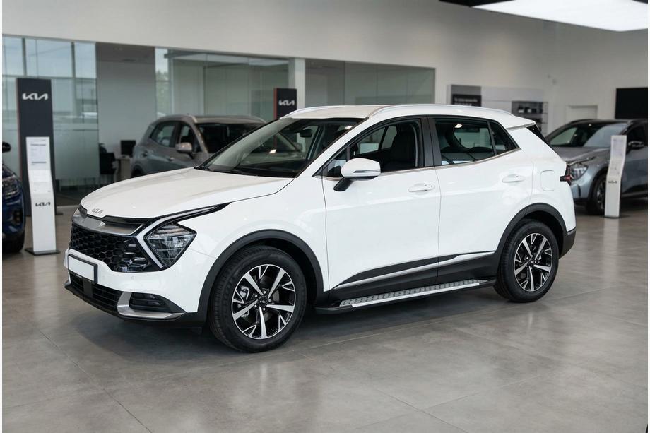 Kia Sportage 2021– Boční nášlapy Allmond Grey (2 ks, hliník) Image