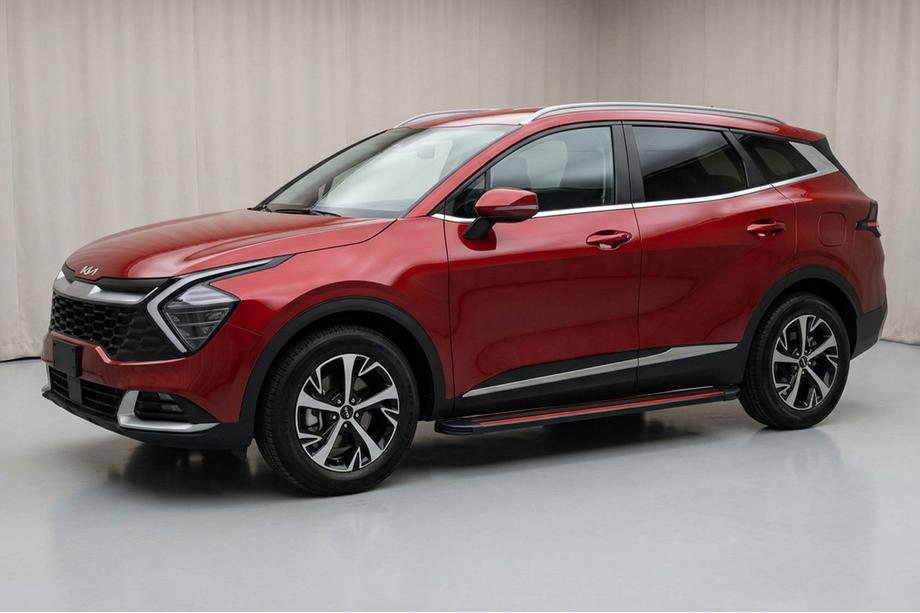 Kia Sportage 2021– Boční prahy Maya Red (2 ks, hliník) Image