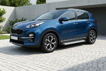 Kia Sportage 2021– Boční prahy Maya V2 (2 ks, hliník) fotografie 1
