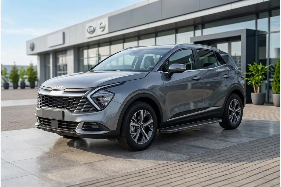 Kia Sportage 2021– Boční nášlapy Bosphore Black (2 ks, hliník) Image