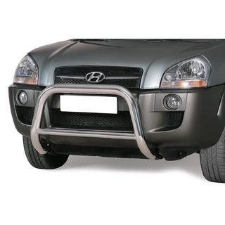 Nerezový přední ochranný rám (bullbar) Winbo V2 Hyundai Tucson JM 2004– fotografie 1