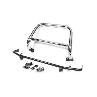 Nerezový přední ochranný rám (bullbar) Winbo V2 Hyundai Tucson JM 2004– fotografie 3