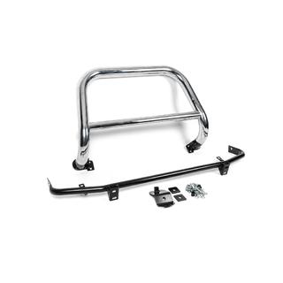 Nerezový přední ochranný rám (bullbar) Winbo V2 Hyundai Tucson JM 2004– fotografie 4
