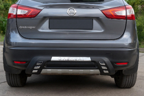 Nissan Qashqai 2014–2021 Zadní difuzor Libao 2014-2016 (plast) fotografie 1