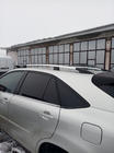 Lexus RX 2003–2009 Turecké chromované střešní ližiny Plastové patky fotografie 4