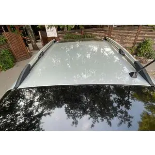 Turecké chromované střešní ližiny Lexus RX 2003–2009 fotografie 3