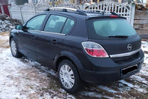 Opel Astra H 2004–2013 Hliníkové střešní ližiny (HB, chrom) fotografie 1