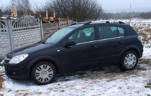 Opel Astra H 2004–2013 Hliníkové střešní ližiny (HB, chrom) fotografie 2