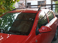 Opel Astra H 2004–2013 Hliníkové střešní ližiny (HB, černé) fotografie 1