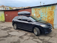 Mazda CX-7 2006–2012 Příčníky do fixních bodů (uzamykatelné) Wingbar V3 (2 ks) fotografie 2